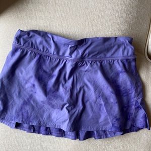 Lululemon purple tennis skirt